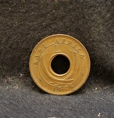 1956-KN British East Africa cent, Kings Norton mint, brown aUNC, KM-35 (EA9) - Image 1 of 4