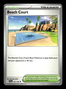 Pokemon TCG: Scarlet & Violet (Base Set) - Trainer: Beach Court - 167/198 - Picture 1 of 2