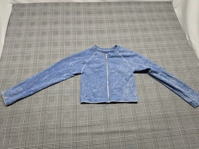 Women's Diesel Vintage Cropped Full Zip Bomber Size XS - Image 1 of 3