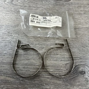 Husqvarna 501764802 Fascia Freno H12 Originale Nos Oem Lotto di 2 - Foto 1 di 5