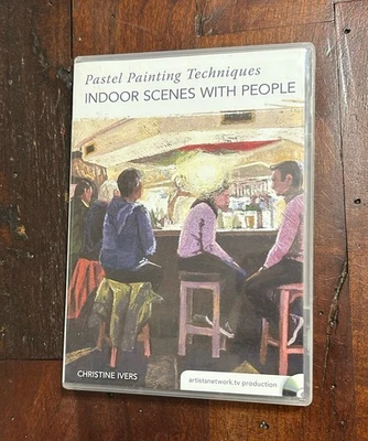 Técnicas de Pintura Pastel - ESCENAS INTERIORES CON GENTE Taller de Arte Lecciones DVD Foto 1 de 3