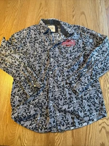 Camisa de cachemira para hombre Cowboy Honor perla a presión grande - Imagen 1 de 5