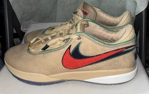 Scarpe da basket Nike Lebron XX 20 Four Hoursmen Sesame DV9090-200 taglia 18 - Foto 1 di 6