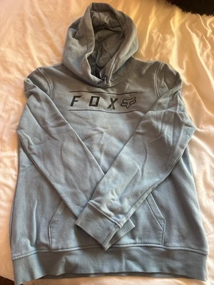 Sudadera con capucha azul FOX Racing. Talla LG Foto 1 de 4