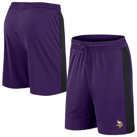 Men's Minnesota Vikings Workout Sweatpants Sports Jogging Training Loose Shorts Cover