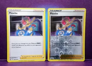 Pokemon Cards - Phoebe - Battle Styles Bundle - 130/163 - Reverse Holo - NM/M - Picture 1 of 2