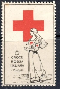 EI1212 Reklamastempel Zivilmobilisation Italien: Fermo - Rotes Kreuz - Bild 1 von 1