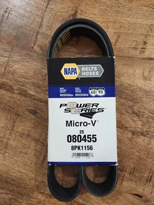 NEW NAPA Micro-V Serpentine Belt - Belts/Hoses Power Series - 25-080455 - Bild 1 von 2