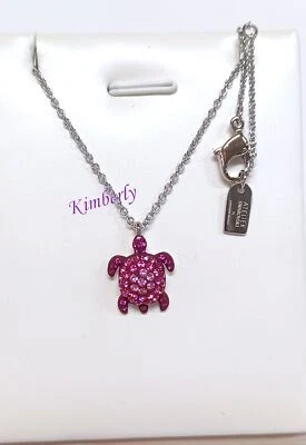 Colgante Tortuga Swarovski Mustique Vida Marina Cristal Rosa Auténtico NUEVO 5533751 Foto 1 de 4
