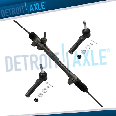 ELECTRONIC Steering Rack and Pinion + Outer Tie Rods for Chevy Malibu G6 Aura — 第 1/4 张图片