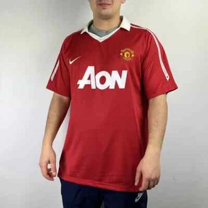 NIKE MANCHESTER UNITED 2010 2011 HOME FOOTBALL SOCCER JERSEY size XL - Picture 1 of 5