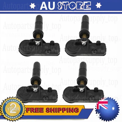 56029398AB TPMS Sensor For Jeep Grand Cherokee Wrangler Ram 1500 Dodge 4 Packs - Изображение 1 из 4