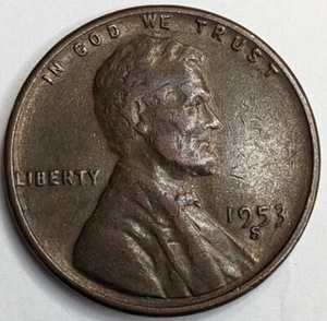 1953 - S/S - RPM-004 - Lincoln Wheat Cent Penny S304 - Picture 1 of 7