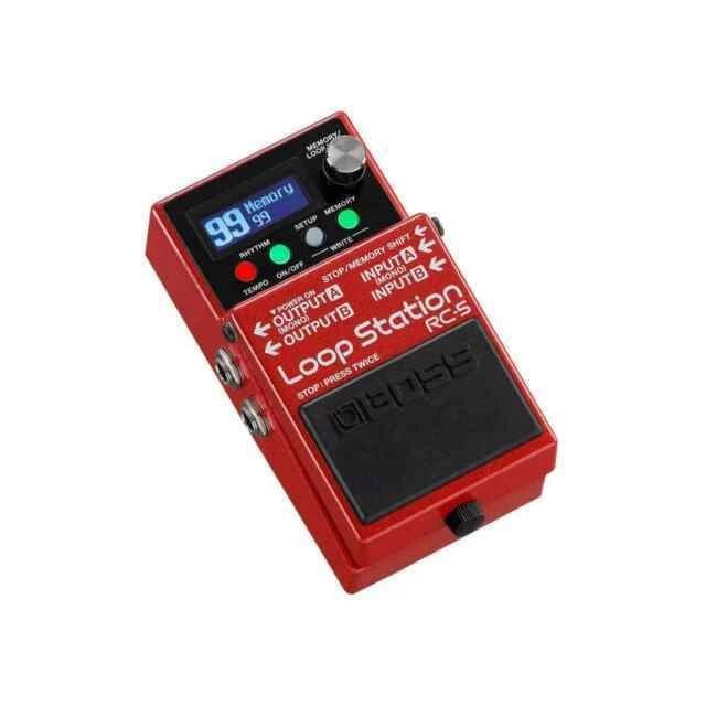 Boss Rc-5 Loop Station Stereo Guitar Looper Pedal