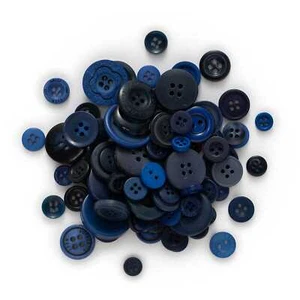 30g Deep Color Series Resin Buttons Sewing Scrapbooking Clothing Handmade Decor - Picture 1 of 10