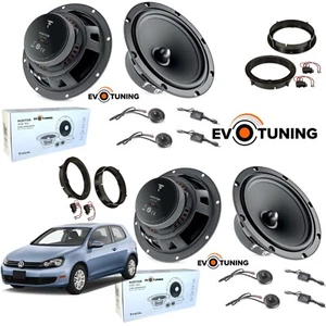 Kit 8 Casse Altoparlanti FOCAL ASE 165 Anteriori per Volkswagen Vw Golf VI 6 - Foto 1 di 17