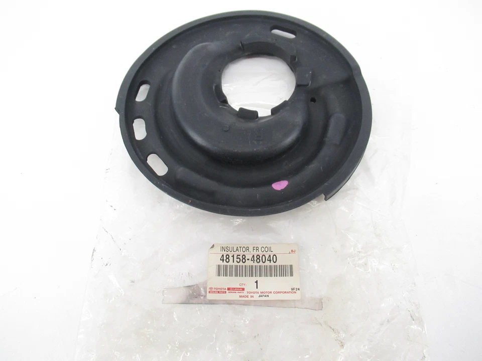 Aislador de resorte helicoidal delantero inferior genuino OEM Toyota 48158-48040 11-13 Highlander Foto 1 de 4