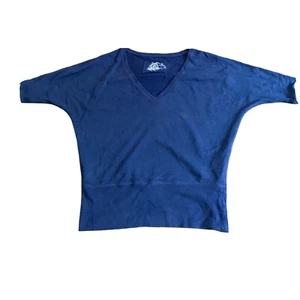 WOMENS - GAP - JUMPER,PULLOVER,BLUE,NAVY - LARGE - SHORT SLEEVE - Picture 1 of 9