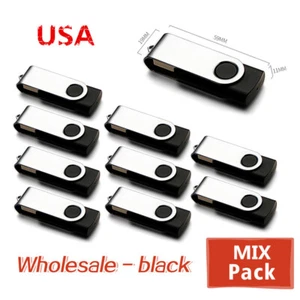 SET - Mix Pack USB Flash Drive MB-GB Speicher U Festplatte schwenkbar Memory Stick Sprungstift - Bild 1 von 5