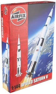 Airfix Saturn Apollo V Rakete Maßstab 1:144 unmontierter Modellbausatz ab 8+ Jahren - Bild 1 von 2
