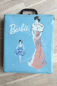 Barbie vintage Koffer von 1962 blau Enchanted Evening Bubblecut 60er - Bild 1 von 6