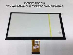 Pioneer AVIC-W8500NEX 7in TOUCH PANEL Genuine Touchscreen replacement - Picture 1 of 3