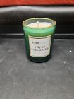 Dw Home Siren fine fragances Richly Scented  Candle Feesh Evergreen 3.88oz