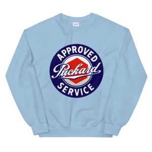 Sudadera unisex Packard Automobile Service años 40-50 50/50 algodón/poliéster - Imagen 1 de 11
