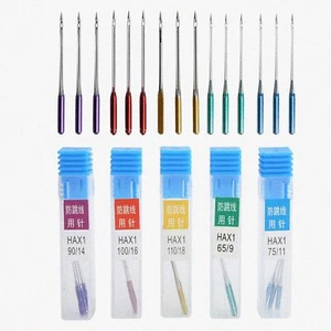 StitchMaster Universal Sewing Needles Set - 15 Pieces, Sizes 65/9 to 110/18 for - Picture 1 of 7