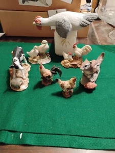 ceramic farm animals figurines - Picture 1 of 14