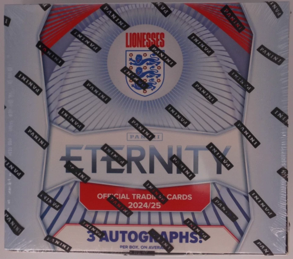 Box Panini England Lionesses Eternity 2025 Official Hobby Trading Cards