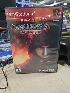 Final Fantasy VII: Dirge of Cerberus Sony PlayStation 2 2006 PS2 Complete Tested - Picture 1 of 4