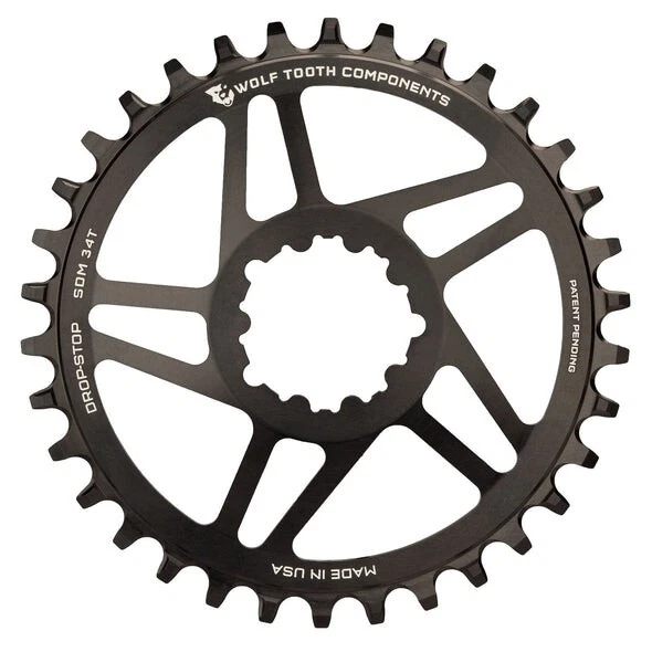 WOLF TOOTH : DIRECT MOUNT CHAINRINGS FOR SRAM CRANKS : BLACK : 26T / 6MM OFFSET Foto 1 de 1