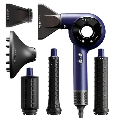 FHI HEAT VERSASPHERE PRO AIR 6-IN-1 HAIR DRYER WITH DIFFUSER - PURPLE/BLACK - Image 1 of 4