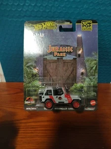2025 Hot Wheels Premium -Pop Culture Jurassic Park '92 Jeep Wrangler Sahara 🆕 - Picture 1 of 12