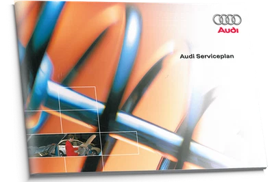 Libretto di manutenzione tedesco Audi 2000-2005 - Immagine 1 di 4