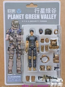 OU YING STUDIOS 1/18 Planet Green Valley Male T-shirt Action Model In Stock - Picture 1 of 1