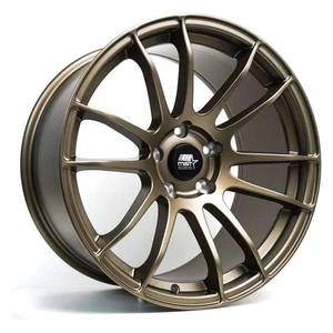 One 18x9.5 MST MT33 5x114.3 38 Matte Bronze Wheel Rim 73.1 - Picture 1 of 3