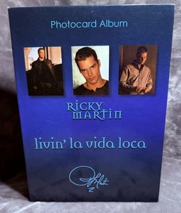 RICKY MARTIN Fotokartenalbum Mappe enthält 71 4"x6" Postkarten 1999 Bilder - Bild 1 von 7