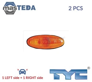18-5289-05-2 INDICATOR LIGHT BLINKER LAMP PAIR LATERAL INSTALLATION TYC 2PCS NEW - Picture 1 of 5