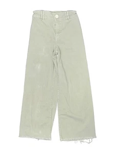 Zara Girls Green Jeans 11 - Picture 1 of 2