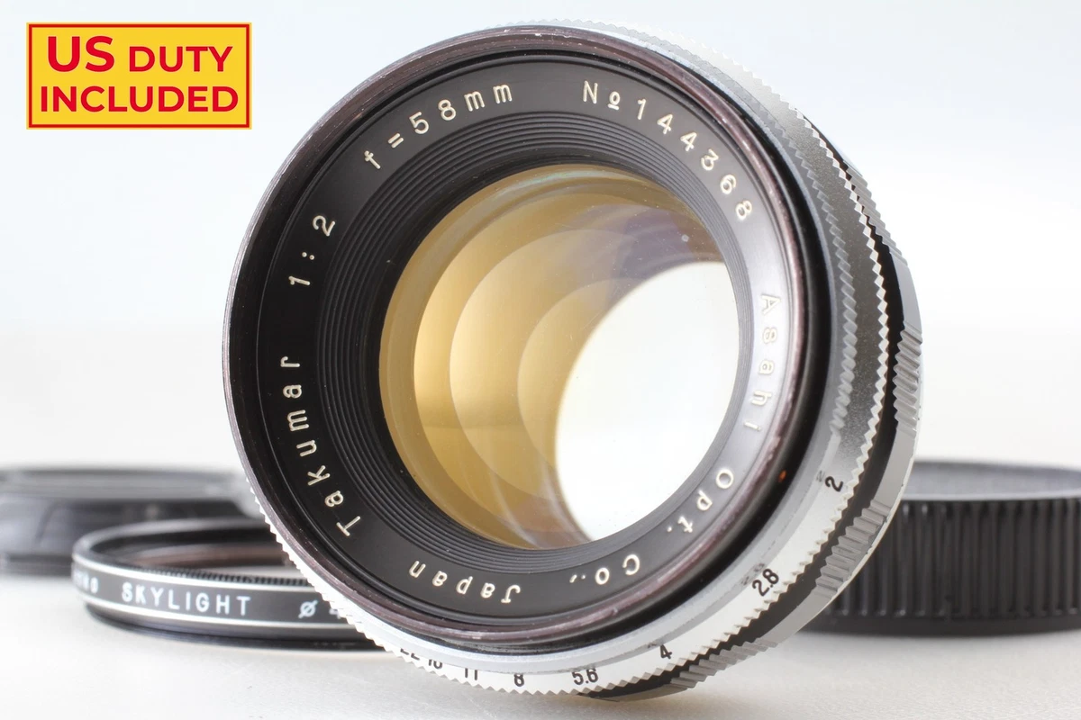 PENTAX 58mm Focal Camera Lenses for sale | eBay