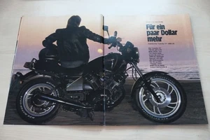 PS Sport Motorrad 01/1983 Yamaha XV 1000 SE mit 70PS im Fahrbericht auf 4 Seiten - Bild 1 von 2