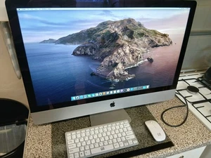 imac 27" i5 32gb ram 256gb ssd nvidia gtx 775m 2gb macos wifi AIO HD late 2013 - Picture 1 of 9