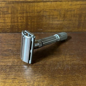 Gillette Fat Boy Adjustable - G1 1961 - VTG DE Safety Razor - Picture 1 of 12