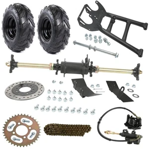 28 Zoll Hinterachse Satz Schwingen Räder 110cc 125cc 150cc ATV Go Kart Quad Buggy - Bild 1 von 30