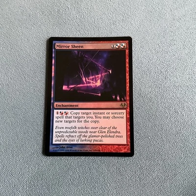 MTG - Mirror Sheen - Eventide FOIL MP  (Creased) - MAGIC CARD - Image 1 of 3