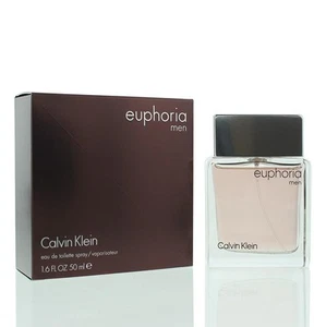 Calvin Klein Euphoria Men Eau de Toilette 50ml Spray For Him - NEW EDT Men's CK - Picture 1 of 4
