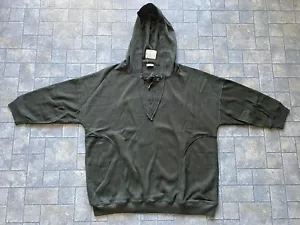 Free People Intimately Womens SMALL Dark Green Deep V Early Night Thermal Hoodie - Picture 1 of 16