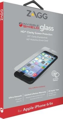 ZAGG InvisibleShield Glass Screen Protector for Apple iPhone 6 / 6s - Pack of 2 - Image 1 of 3